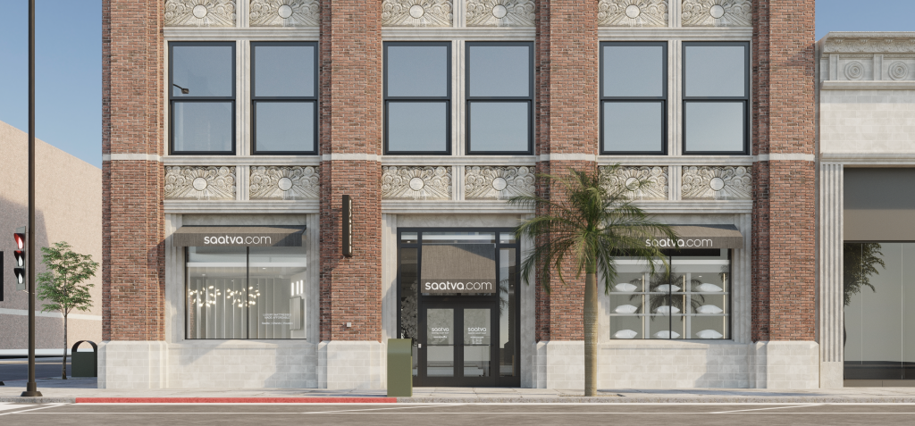 Saatva Pasadena view v K